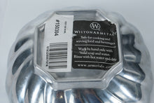 Load image into Gallery viewer, Wilton Armetale Fluted Aluminum Serving Bowl – 7&quot; Sculpted Metal Bowl
