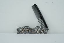 Load image into Gallery viewer, Repousse Silver Plated Comb Case - Hans Jensen - Denmark
