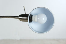 Load image into Gallery viewer, Brushed Nickel Adjustable Gooseneck Floor Lamp Reading Task Light Modern
