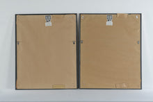 Load image into Gallery viewer, Modern Brushed Silver Framed Wall Mirror 27 x 34 Rectangle Hanging Mirror
