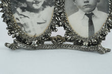 Load image into Gallery viewer, Double Oval Silver Picture Frame
