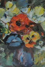 Load image into Gallery viewer, Pair of Framed Simone Mounier Floral Prints Abstract Still Life 17 x 21
