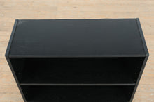 Load image into Gallery viewer, Black 3-Shelf Wooden Bookcase – 29.5”W x 11.5”D x 31.5”H | Simple &amp; Functional Storage Shelf

