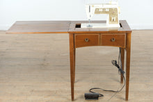 Load image into Gallery viewer, Singer Golden Touch &amp; Sew II Sewing Machine with Walnut Desk
