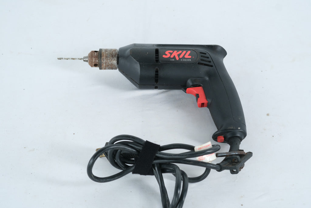 SKIL 6215 3/8-Inch Variable Speed Corded Electric Drill – 3.5A 0–2250 RPM Made in USA