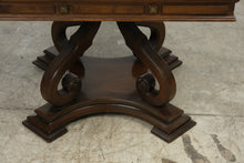 Load image into Gallery viewer, Slate Top Scroll Base Side Table
