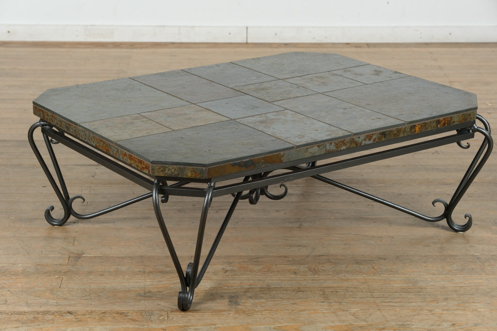 Slate Top Coffee Table - 48 x 36