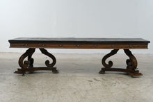 Load image into Gallery viewer, Slate Top Scroll Base Coffee Table
