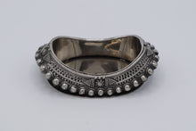 Load image into Gallery viewer, Antique Moroccan Silver Trinket Box – Converted from Tribal Anklet Jewelry
