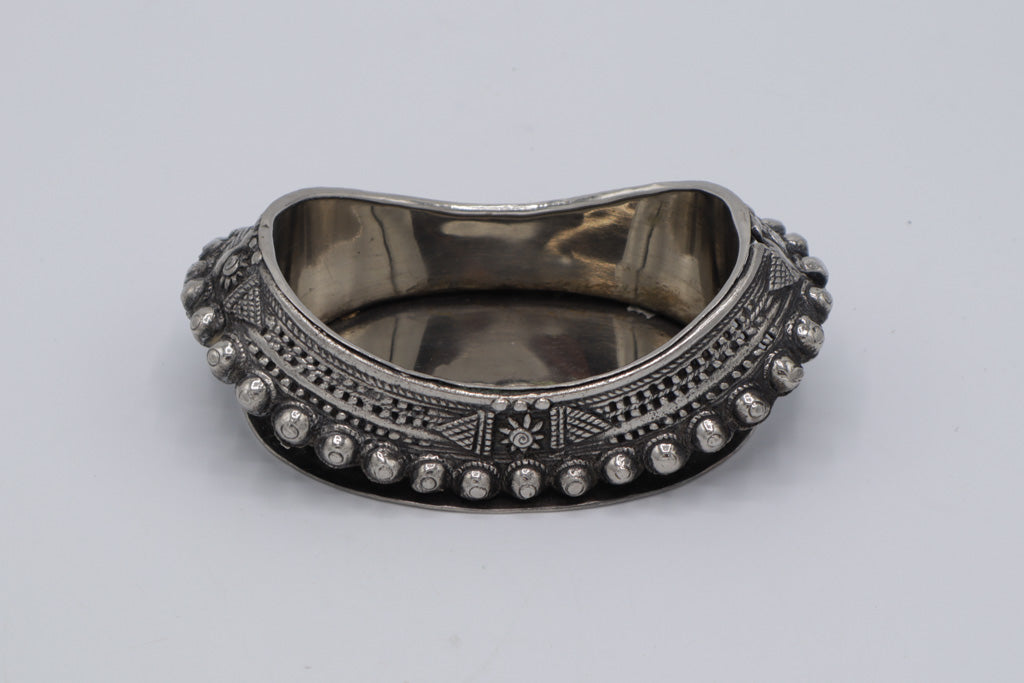 Antique Moroccan Silver Trinket Box – Converted from Tribal Anklet Jewelry