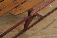 Load image into Gallery viewer, Antique Flexible Flyer No. 55J Wooden Sled – 25" x 55" – Original Paint &amp; Graphics – Classic American Snow Sled
