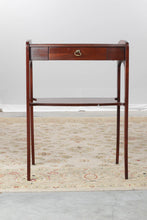 Load image into Gallery viewer, Sleek Antique Mahogany Side Table by Mersman
