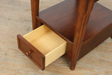 Load image into Gallery viewer, Traditional Wood End Table with Sliding Top and Storage Drawer
