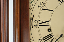 Load image into Gallery viewer, Sligh “John Goddard Newport” Grandfather Clock – Handcrafted Cherry Longcase Clock
