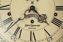 Load image into Gallery viewer, Sligh “John Goddard Newport” Grandfather Clock – Handcrafted Cherry Longcase Clock
