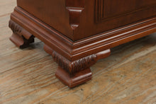 Load image into Gallery viewer, Sligh “John Goddard Newport” Grandfather Clock – Handcrafted Cherry Longcase Clock
