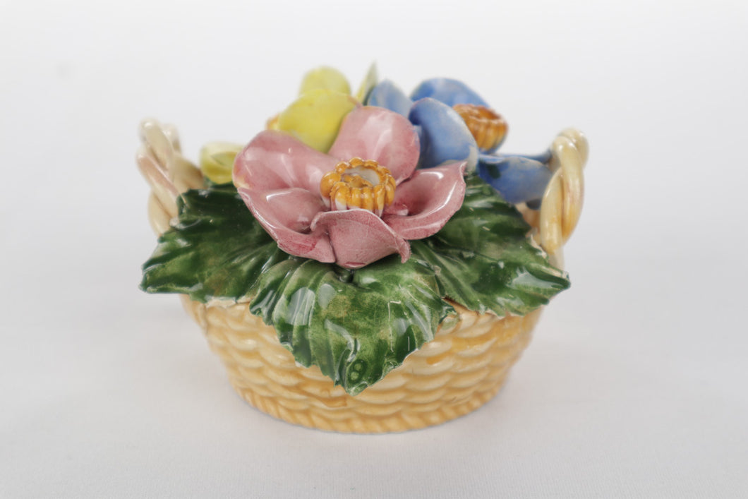 Small Flower Basket - Vietri - Made in Italy