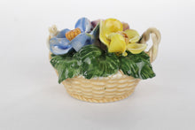 Load image into Gallery viewer, Small Flower Basket - Vietri - Made in Italy
