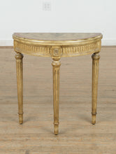 Load image into Gallery viewer, Corinthian Demi-Lune Console Table
