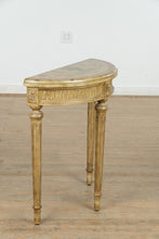 Load image into Gallery viewer, Corinthian Demi-Lune Console Table
