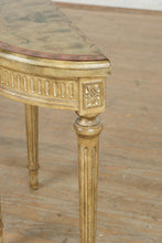 Load image into Gallery viewer, Corinthian Demi-Lune Console Table
