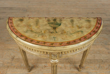 Load image into Gallery viewer, Corinthian Demi-Lune Console Table
