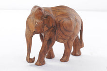 Load image into Gallery viewer, Small Wooden Carved Elephant
