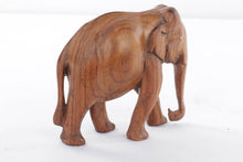 Load image into Gallery viewer, Small Wooden Carved Elephant
