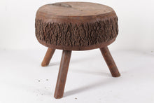 Load image into Gallery viewer, Smaller 3-Legged Live Edge Stool
