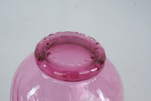Load image into Gallery viewer, Fenton Cranberry Opalescent Glass Pitcher Ruffled Rim Clear Handle
