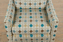 Load image into Gallery viewer, Smith Brothers Custom Swivel Rocker Chair with Patterned Upholstery
