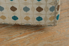 Load image into Gallery viewer, Smith Brothers Custom Swivel Rocker Chair with Patterned Upholstery

