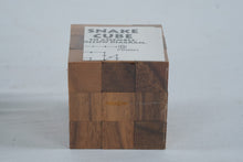 Load image into Gallery viewer, Bits and Pieces Deviously Deceptive Snake Cube Wooden Puzzle 07 7608 New In Box
