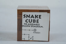 Load image into Gallery viewer, Bits and Pieces Deviously Deceptive Snake Cube Wooden Puzzle 07 7608 New In Box
