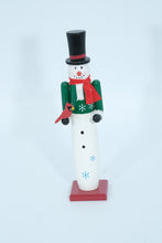 Load image into Gallery viewer, Snowman Nutcracker - 9&quot; Tall
