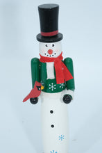 Load image into Gallery viewer, Snowman Nutcracker - 9&quot; Tall
