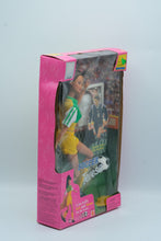 Load image into Gallery viewer, 1999 Mattel Soccer Teresa Doll, FIFA Women’s World Cup USA ’99, Soccer Kira Line, NIB

