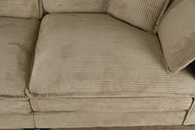 Load image into Gallery viewer, Modern Corduroy Cloud Loveseat with Ottoman
