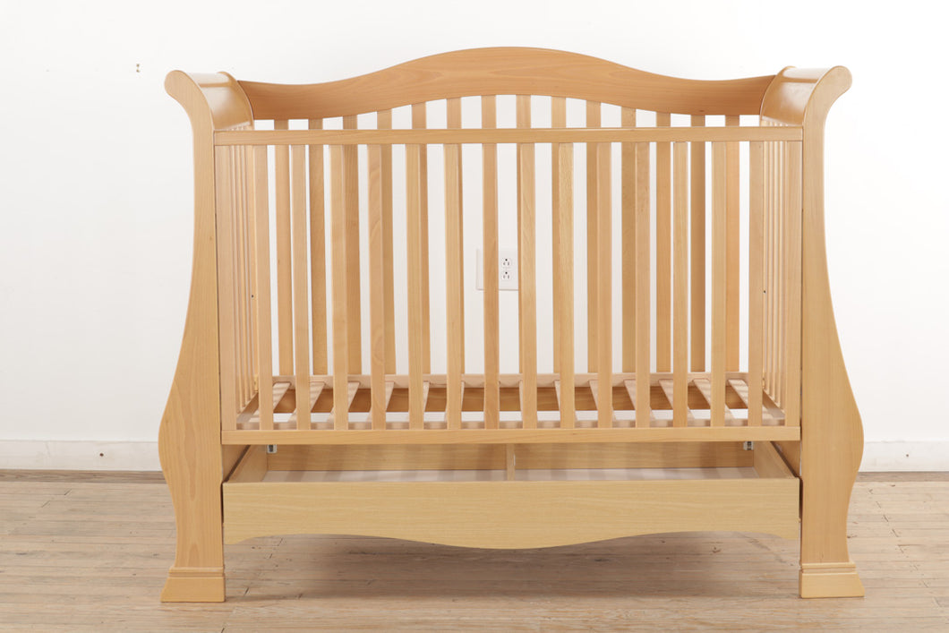 Solid Maple Crib by Pali - Italy