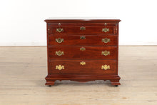 Load image into Gallery viewer, Solid Cherry Rolling Serving Chest - PA Classics
