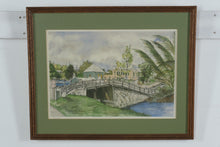 Load image into Gallery viewer, Sue Quarles Somerset Bridge Bermuda Signed Numbered Print Framed 21x17
