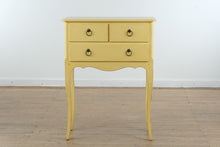 Load image into Gallery viewer, Elegant Yellow Console Table with Long Cabriole Legs
