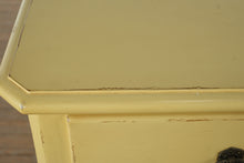 Load image into Gallery viewer, Elegant Yellow Console Table with Long Cabriole Legs
