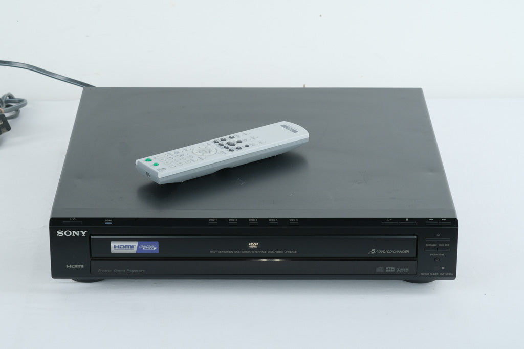 Sony DVP-NC85H 5-Disc CD/DVD Player with HDMI – Tested and Working