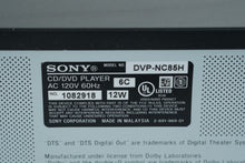 Load image into Gallery viewer, Sony DVP-NC85H 5-Disc CD/DVD Player with HDMI – Tested and Working
