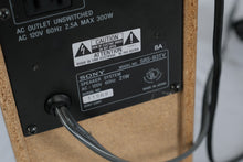 Load image into Gallery viewer, Sony SRS-B3TV Powered Subwoofer Speaker System – Vintage Super Woofer | Made in Japan | Tested
