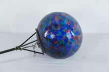 Load image into Gallery viewer, Hand Blown Art Glass Garden Globe Multicolor Hanging Orb 8 Inch
