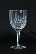 Load image into Gallery viewer, Spode Cut Crystal Wine Goblets with Diamond &amp; Leaf Pattern, Set of 5
