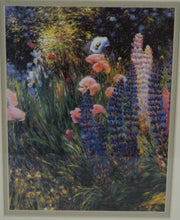 Load image into Gallery viewer, Framed Greg Singley Spring Medley Art Prints Pair Floral Garden Impressionist Decor
