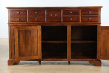 Load image into Gallery viewer, Monumental Stanley Furniture Buffet Sideboard – Stately Solid Wood Storage
